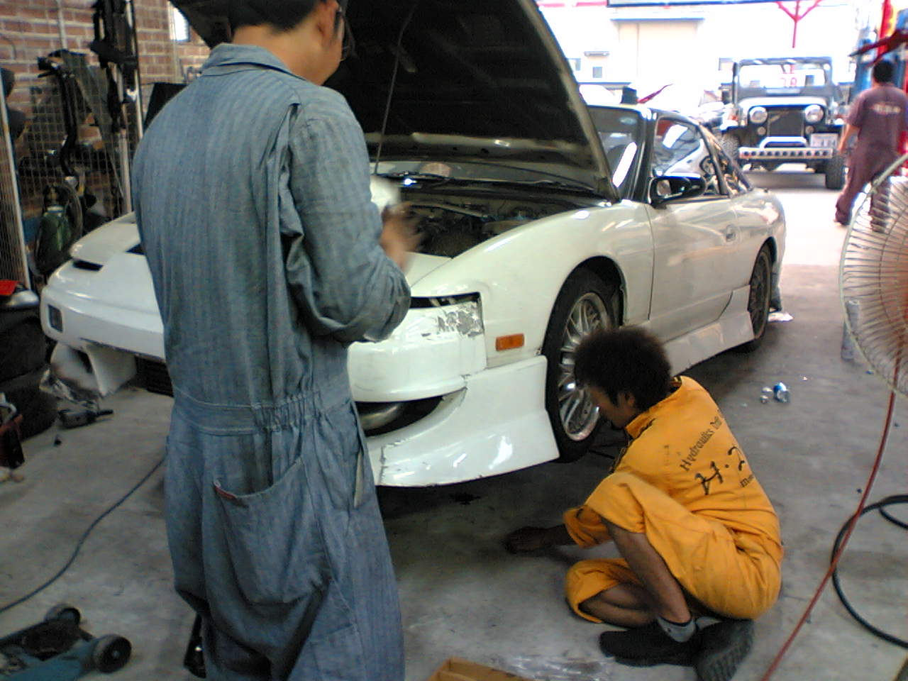 洗車しろ